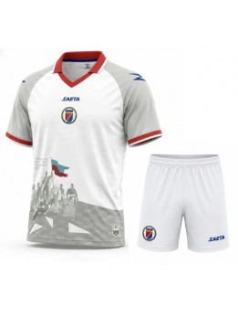 Billige Haiti Bortedraktsett Barn VM 2026 Kortermet (+ Korte bukser)